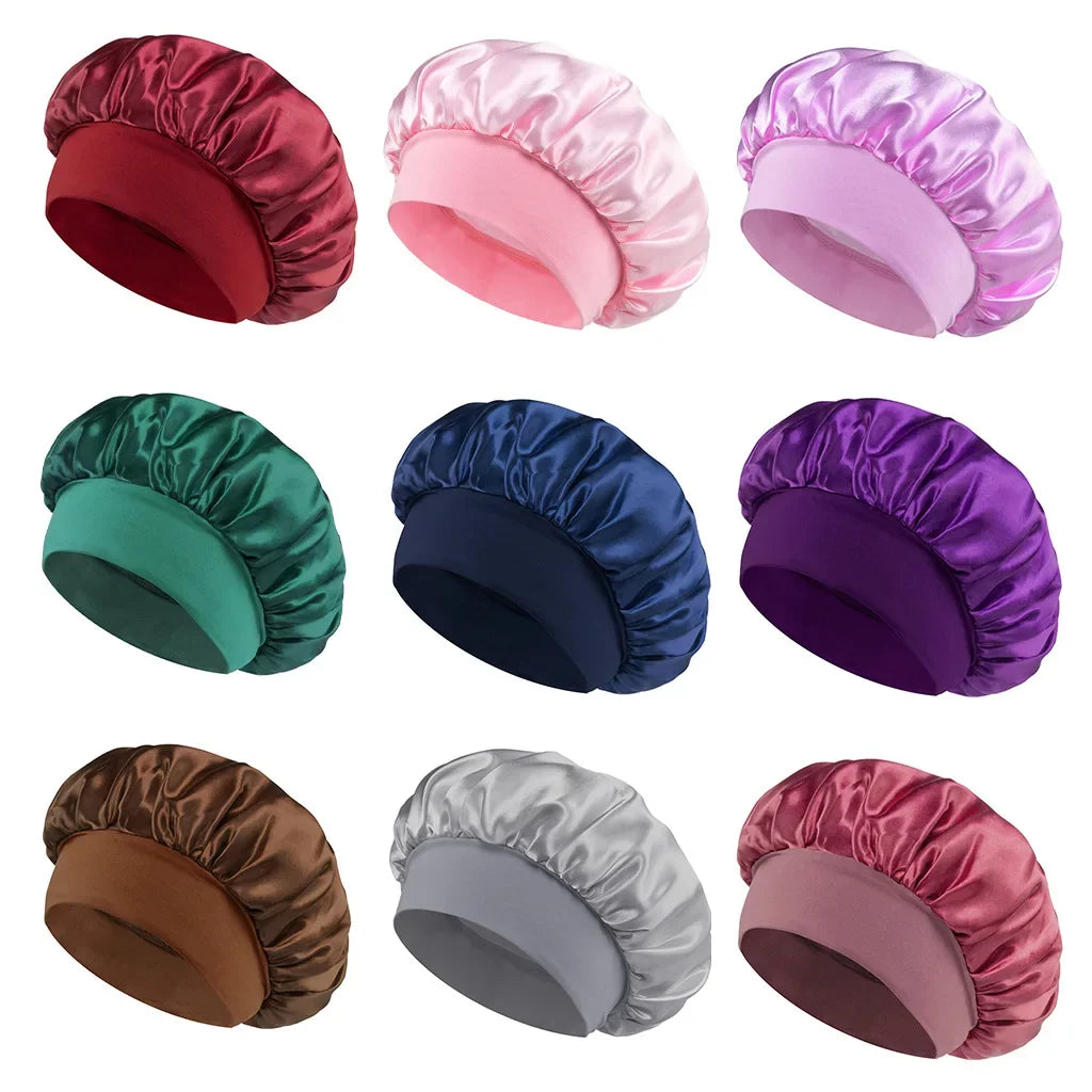 Bonnet en satin